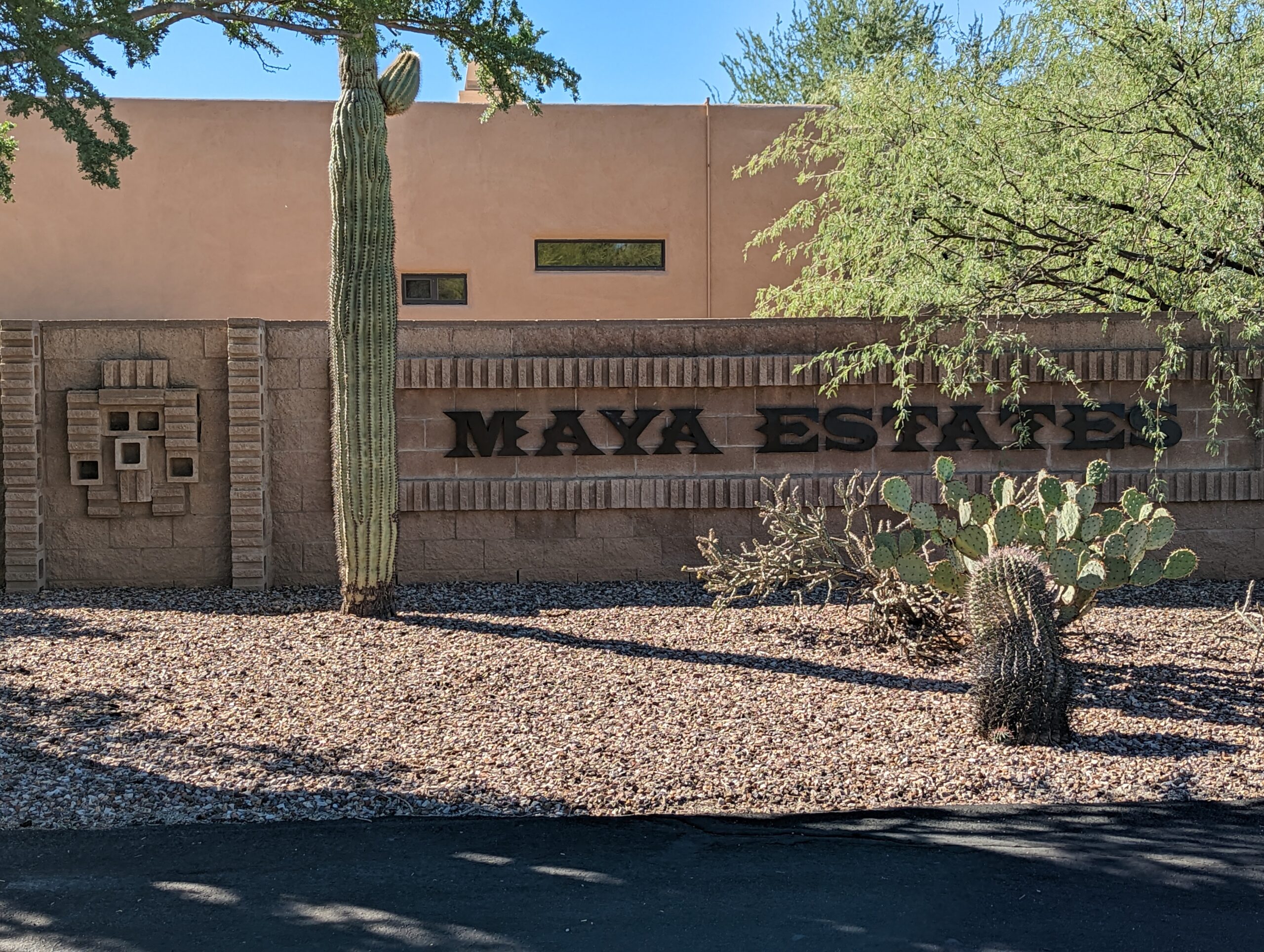 Maya Court in the Maya Estates neighborhood, Casas Adobes, Tucson AZ 85742
